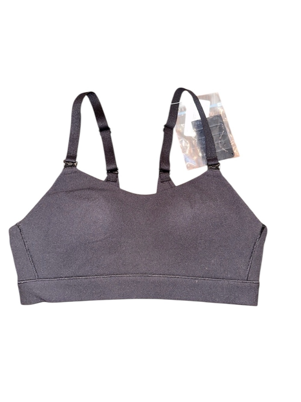 Momanda black nursing bra size a150 new with tags
